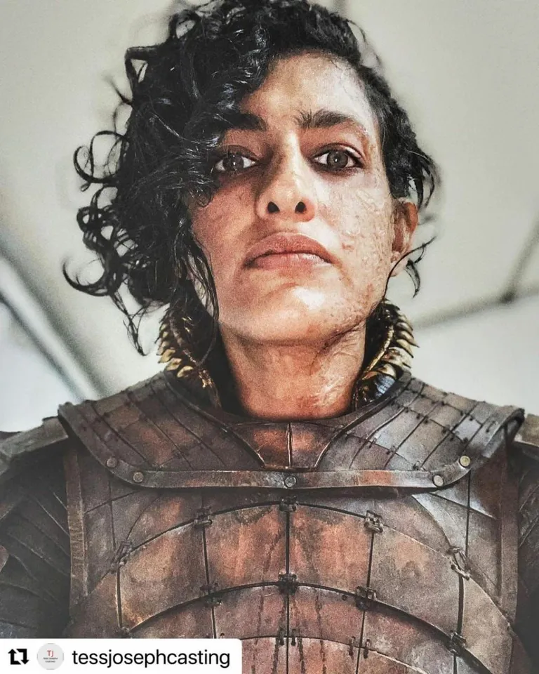 Kubbra Sait's , Foundation release tomorrow and ger Look as Phara has Broken the internet !