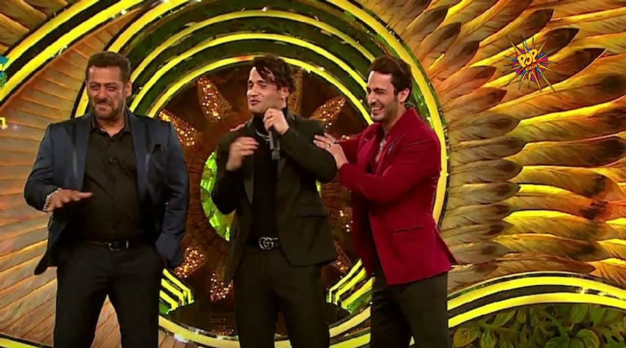 Bigg Boss 15: Witness the blooming bromance between Asim Riaz and Umar Riaz while Salman Khan pulls the leg of the ex-contestant, Watch the video