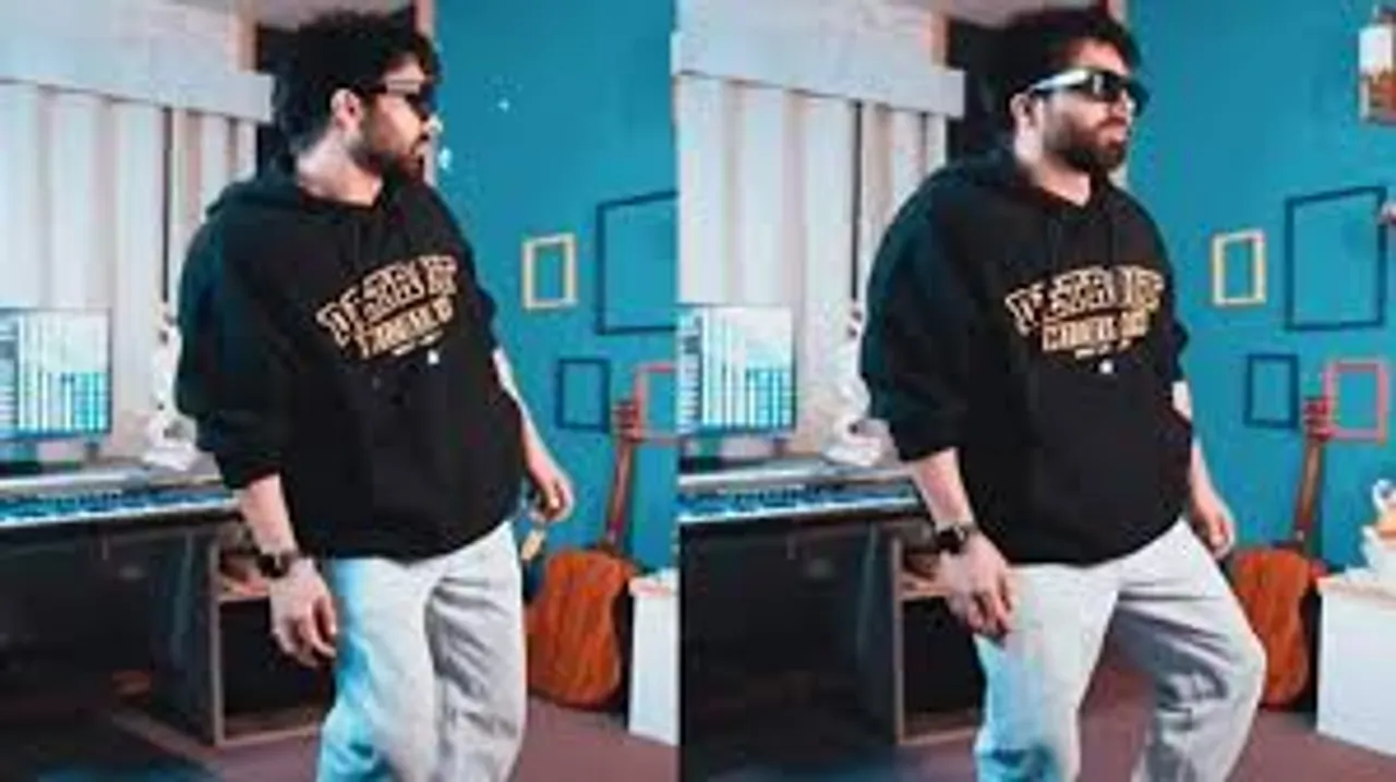 Bijlee boy Harrdy Sandhu grooves to Allu Arjun's Srivalli and you cannot miss this fun video !