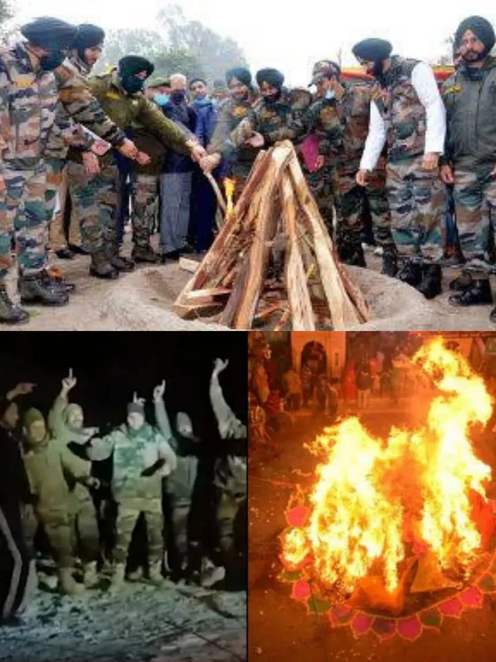 Army Jawan sings Folk song in an Amazing way To Celebrate Lohri at LOC . Old Video goes Viral :