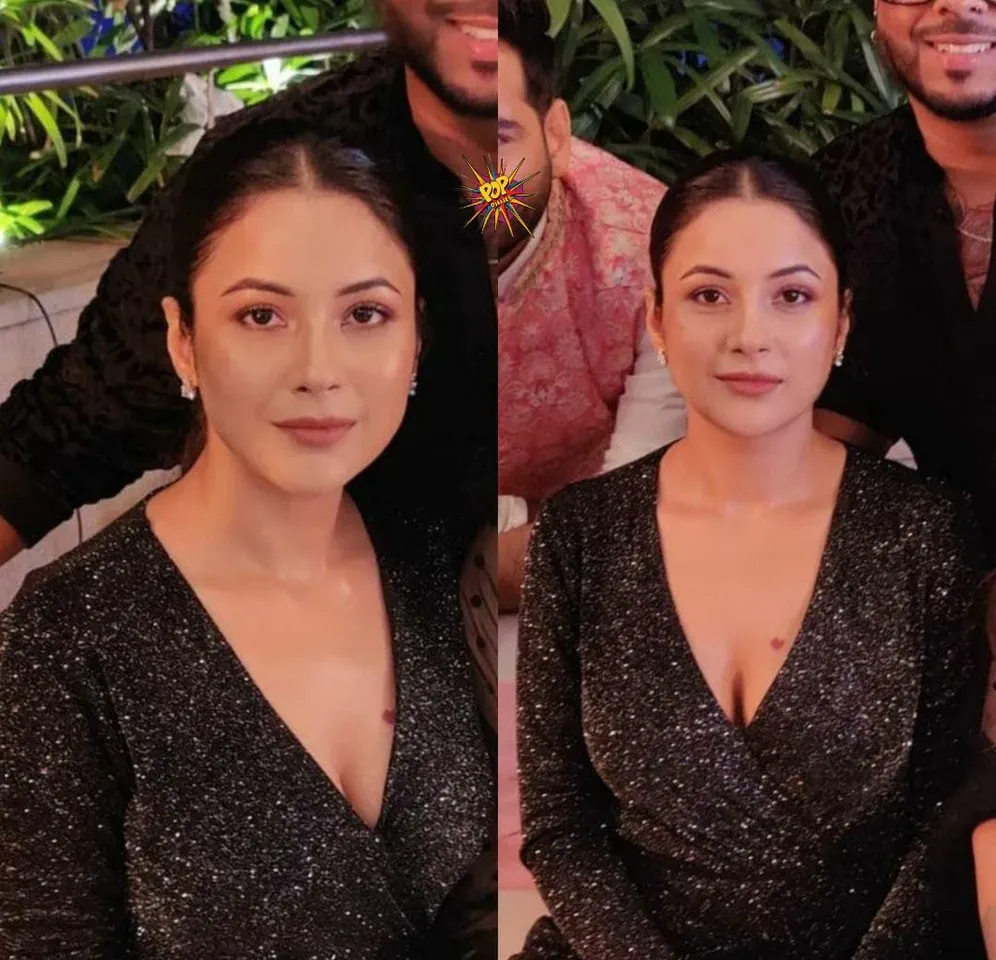 Shehnaaz Gill all smiles and dances her heart out at her manager's wedding.