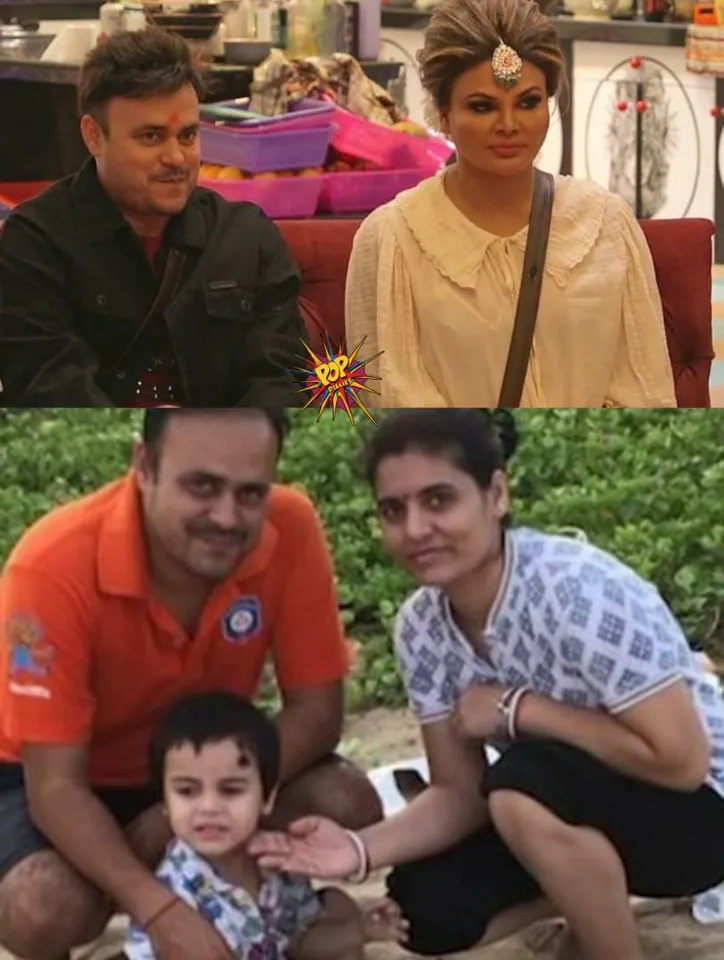 Ritesh is reportedly Rakhi Sawant's fake husband but the couple kissed on the national platform in BB 15.