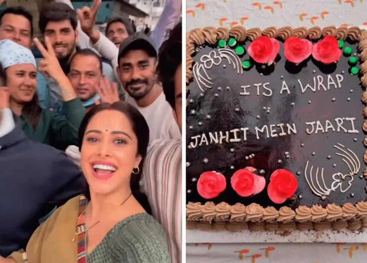 It's a wrap for Nushrratt Bharuccha and team of Janhit Mein Jaari, The social comedy is slated to release in early 2022!