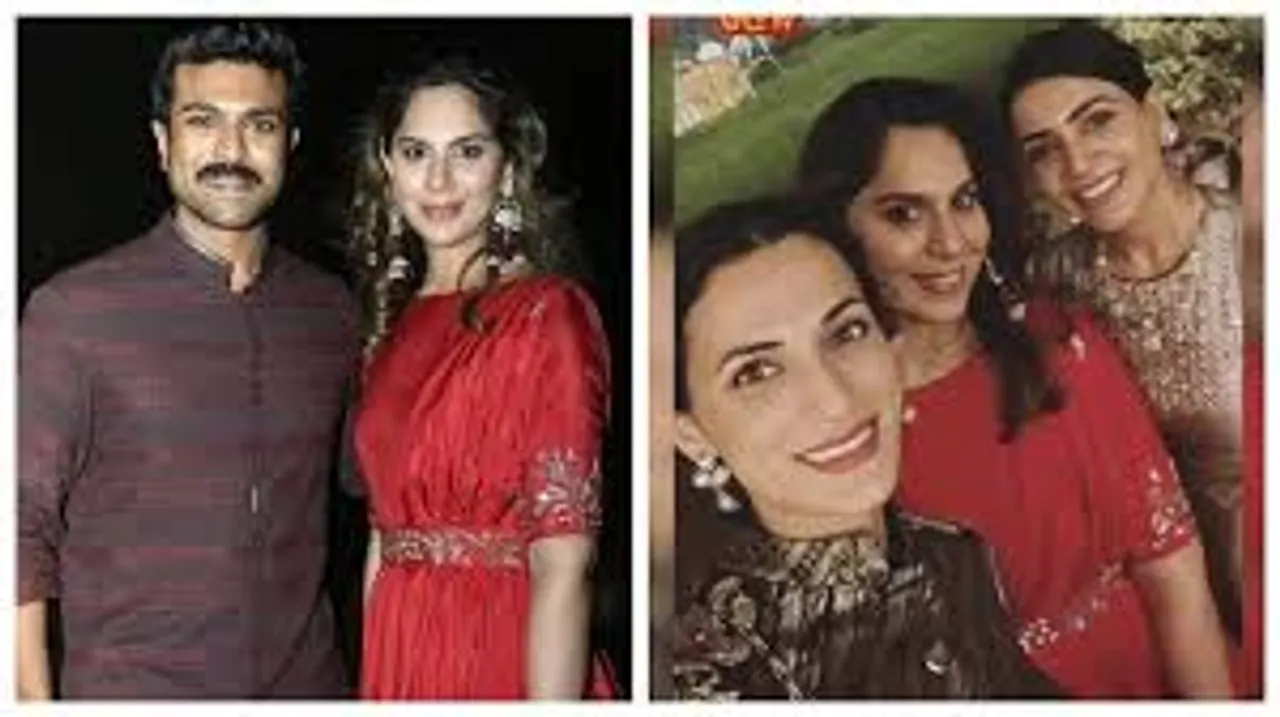 Mega Power Star Ram Charan held an intimate yet Grand Diwali Bash for his near and dear !