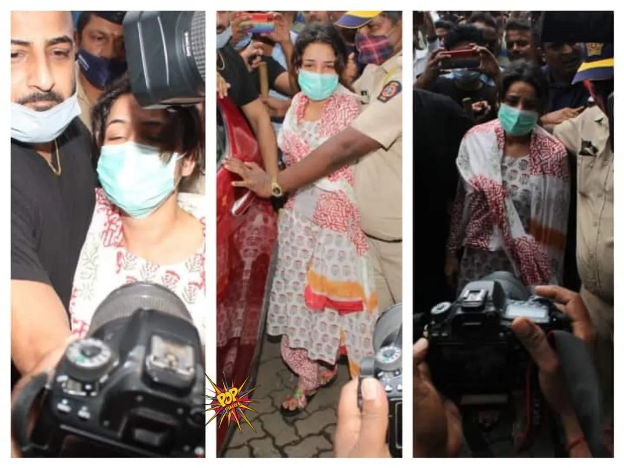 The insensitive side of the media : 1000 cameras hop on Shehnaaz Gill as she tries to make her way to get a last glimpse of Sidharth Shukla