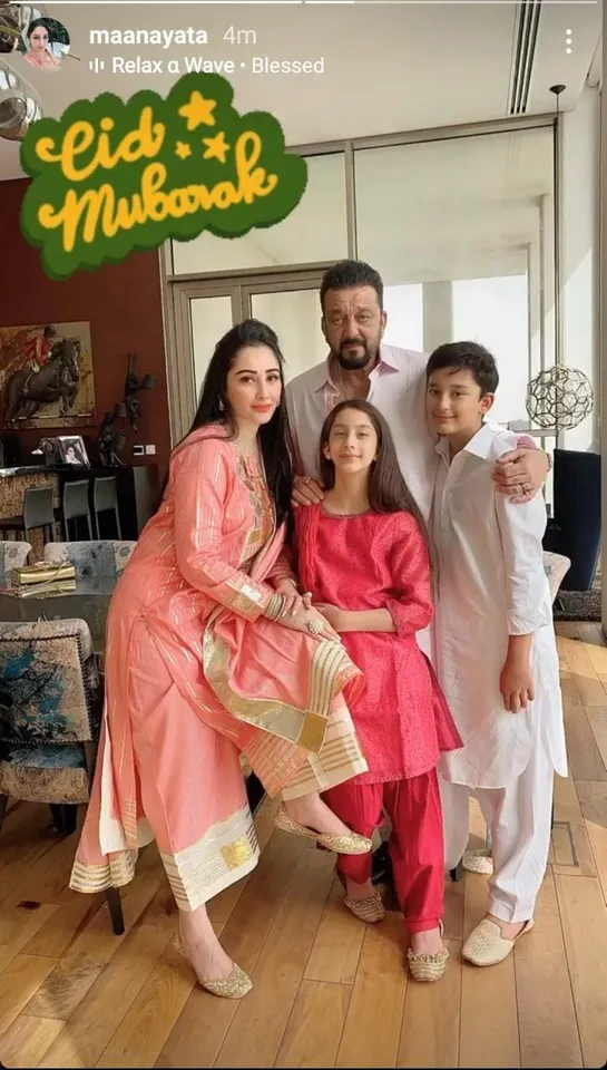 "Eid celebrations this year are all the more special for us with the success of KGF2” says Maanayata Dutt!