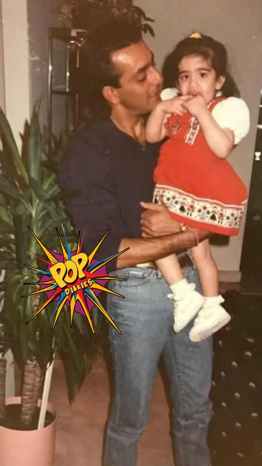 <em>Sanjay Dutt sends heartfelt wishes to daughter Trishala on her Birthday, calls her a "Wonderful gift"</em>