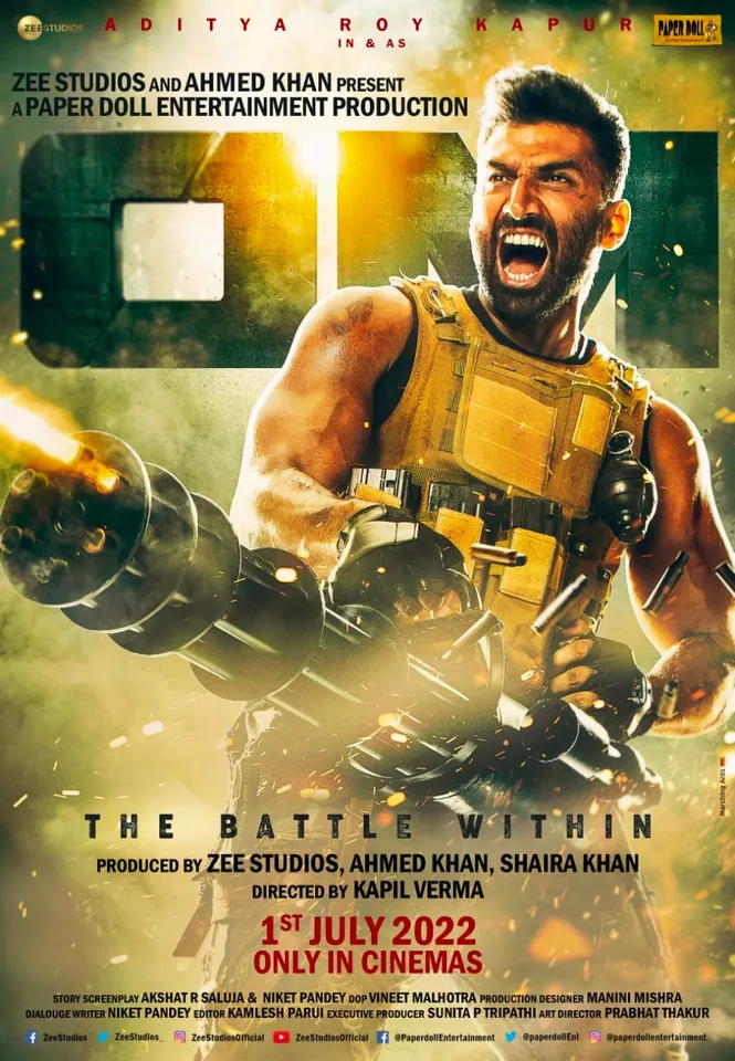 Zee Studios and Ahmed Khan's 'OM - The Battle Within' to release on 1St July, 2022!