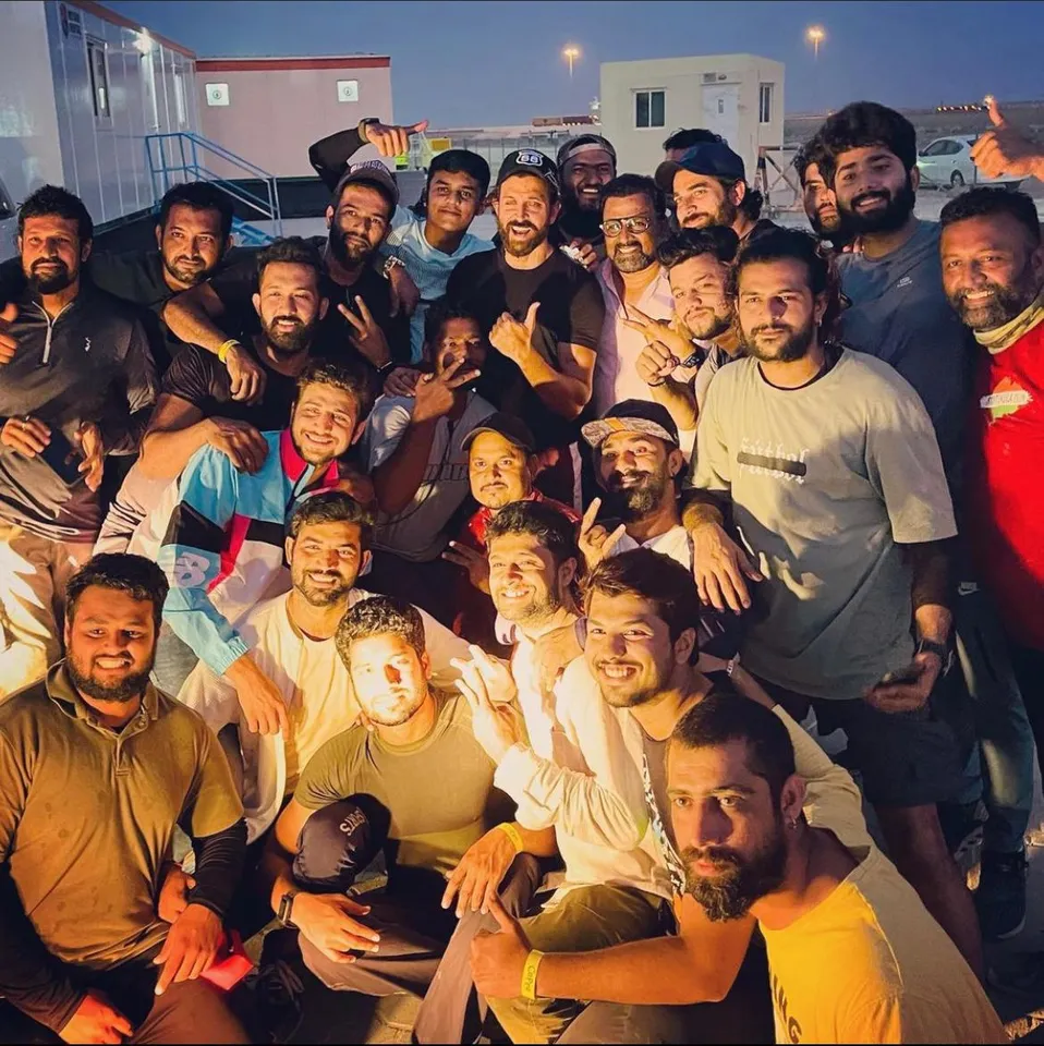 Hrithik Roshan wraps up the first action sequence for Vikram Vedha; performed crazy stunts