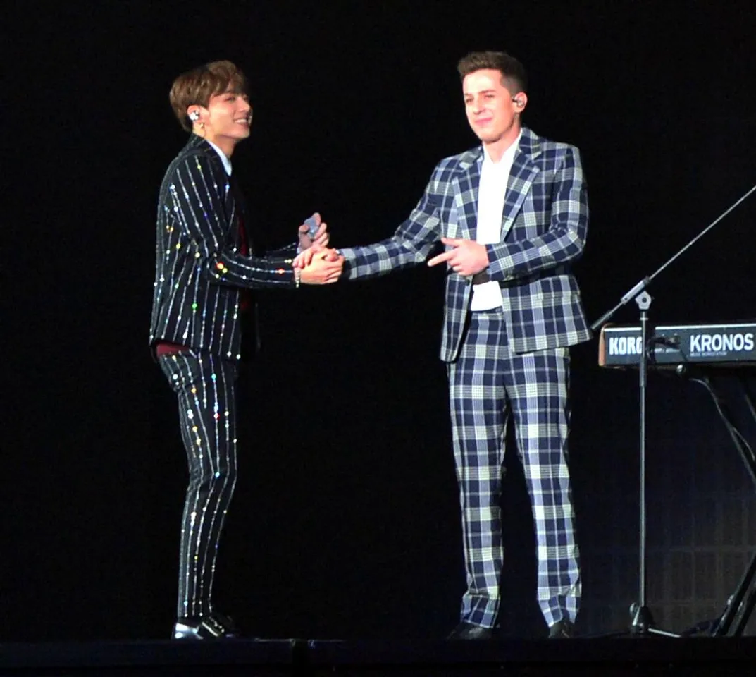 BTS Jungkook And Charlie Puth