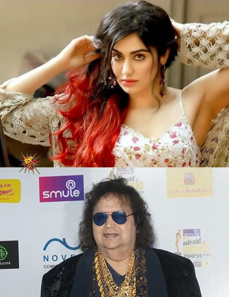 People mock Adah Sharma for her comparison against Bappi Lahiri.