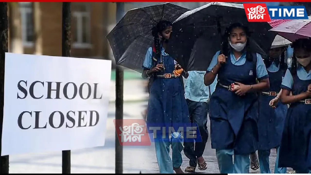 Schools Closed In Chennai Due To Heavy Rainfall; IMD Issues Yellow Alert