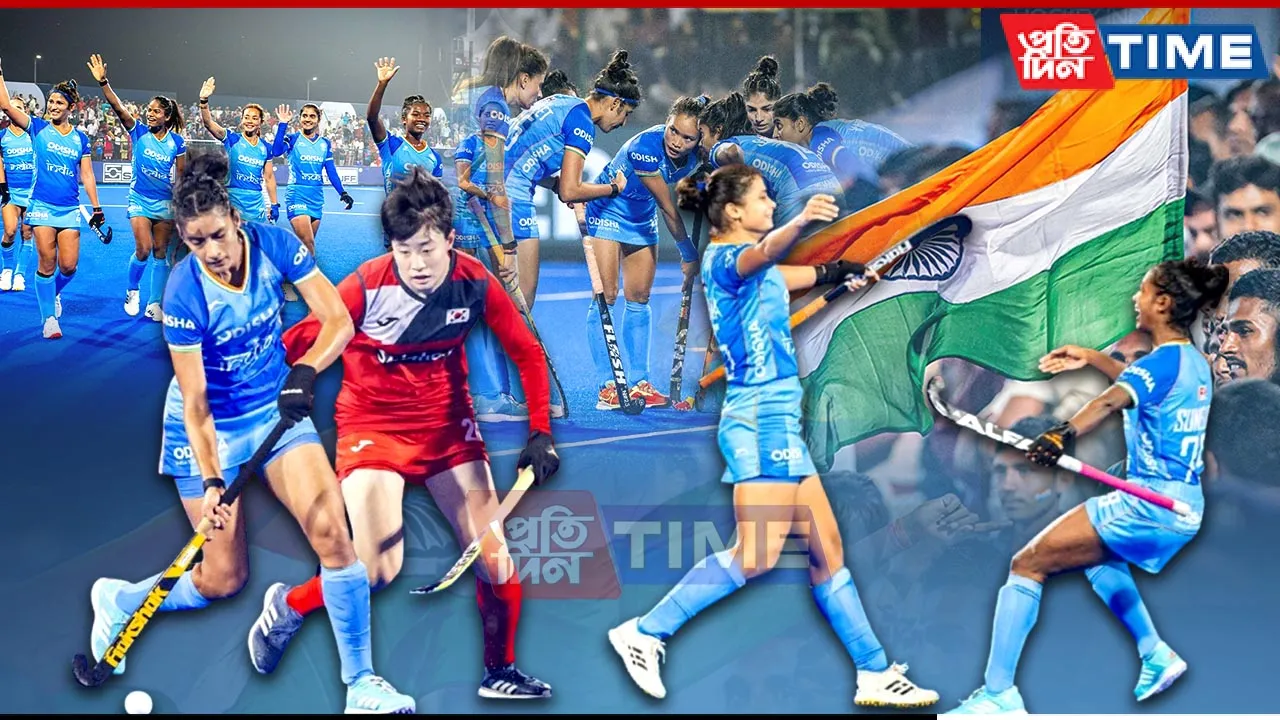 India Triumphs 3-2 Over South Korea, Deepika Shines with Winning Penalty Stroke