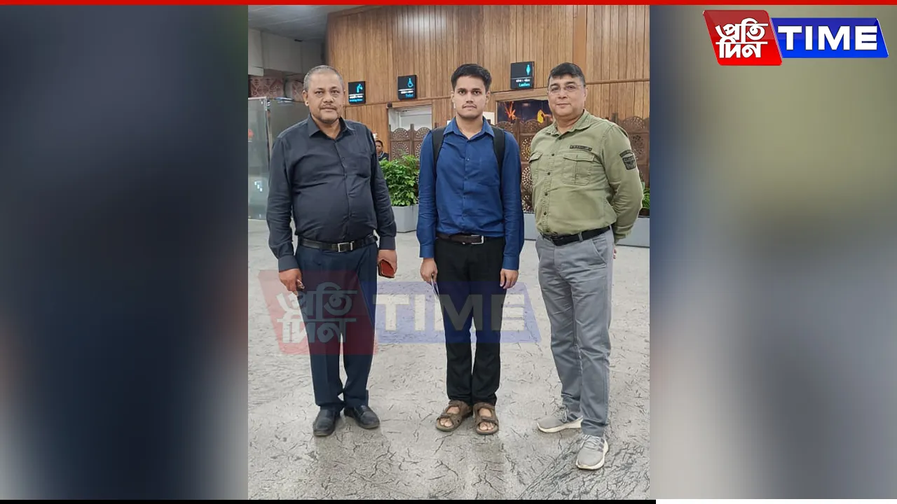 Rescued Assam Youth from Malaysia