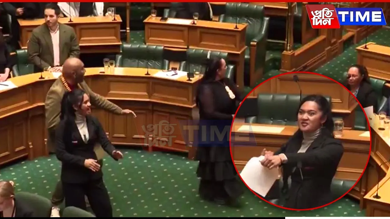 'Haka' Protest Erupts in New Zealand Parliament Over Treaty Bill
