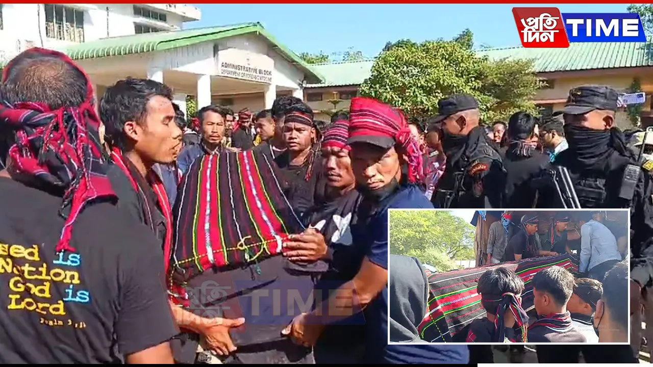 Bodies of Kuki Youths Airlifted from Cachar Amid Protests and Clashes with Police