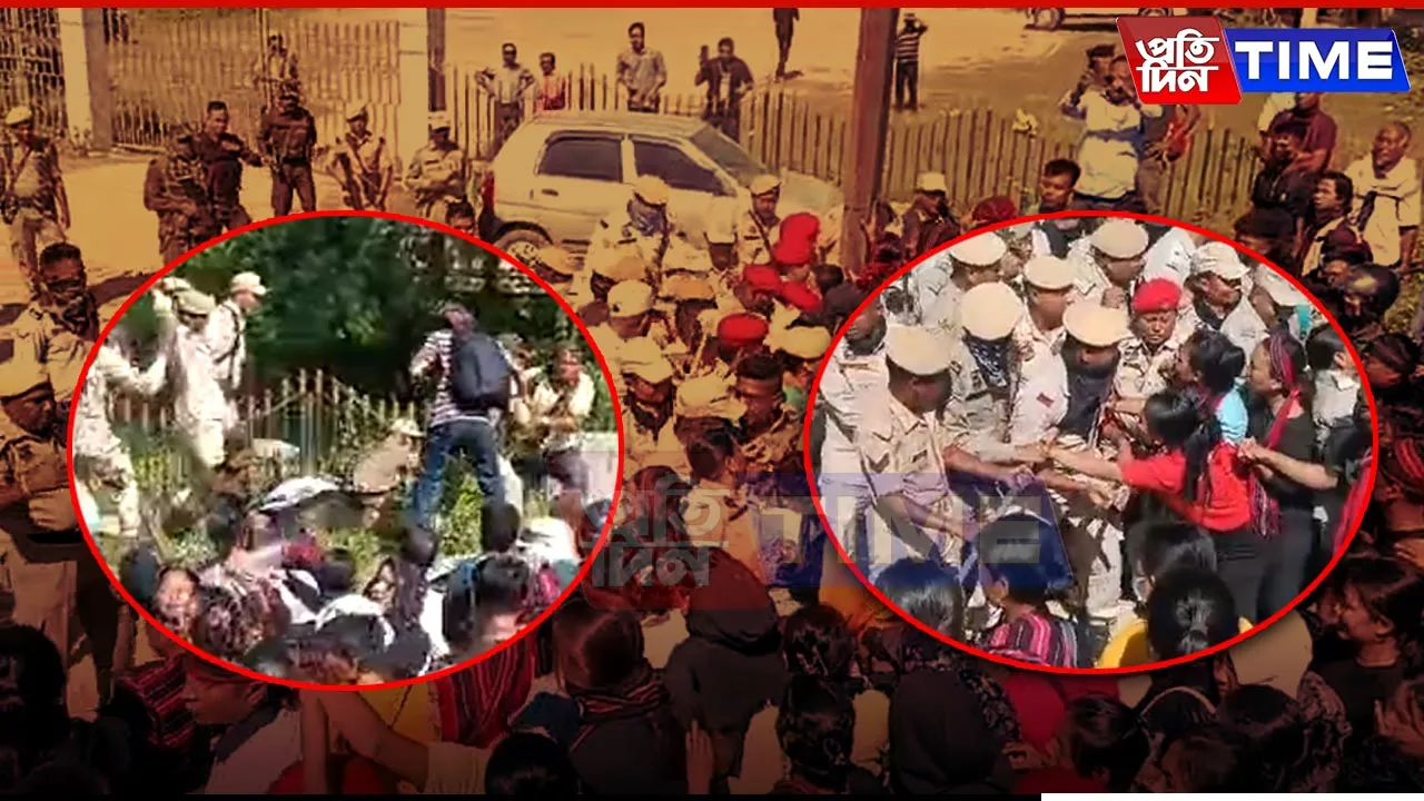 Assam: Tense Situation Unfolds at SMCH Amid Clashes Over Kuki Youths' Bodies
