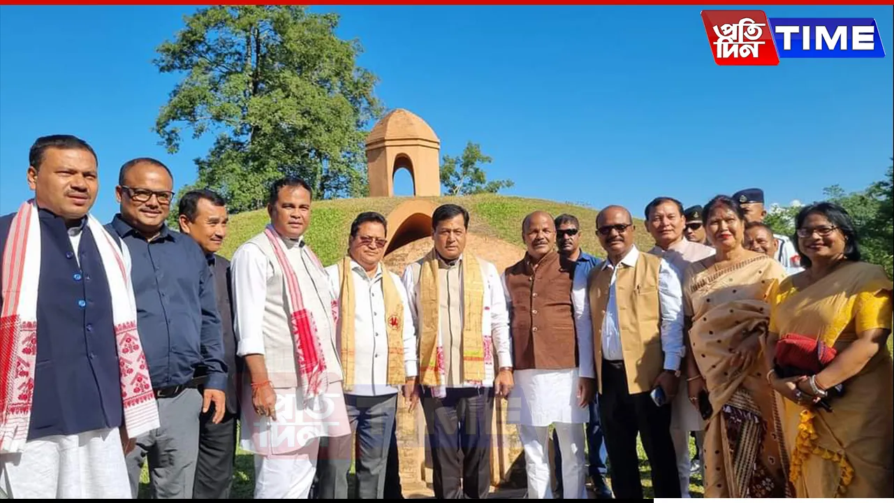 Charaideo Moidam’s World Heritage Site Status Draws Global Tourists to Assam: Sonowal