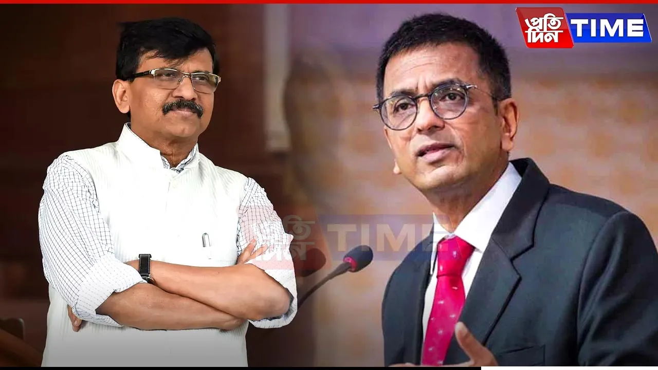 Sanjay Raut Blames Ex-CJI Chandrachud for MVA’s Maharashtra Defeat