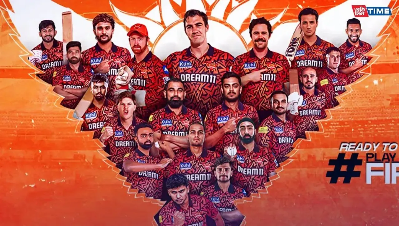 SRH Team 2025 Players List, Price