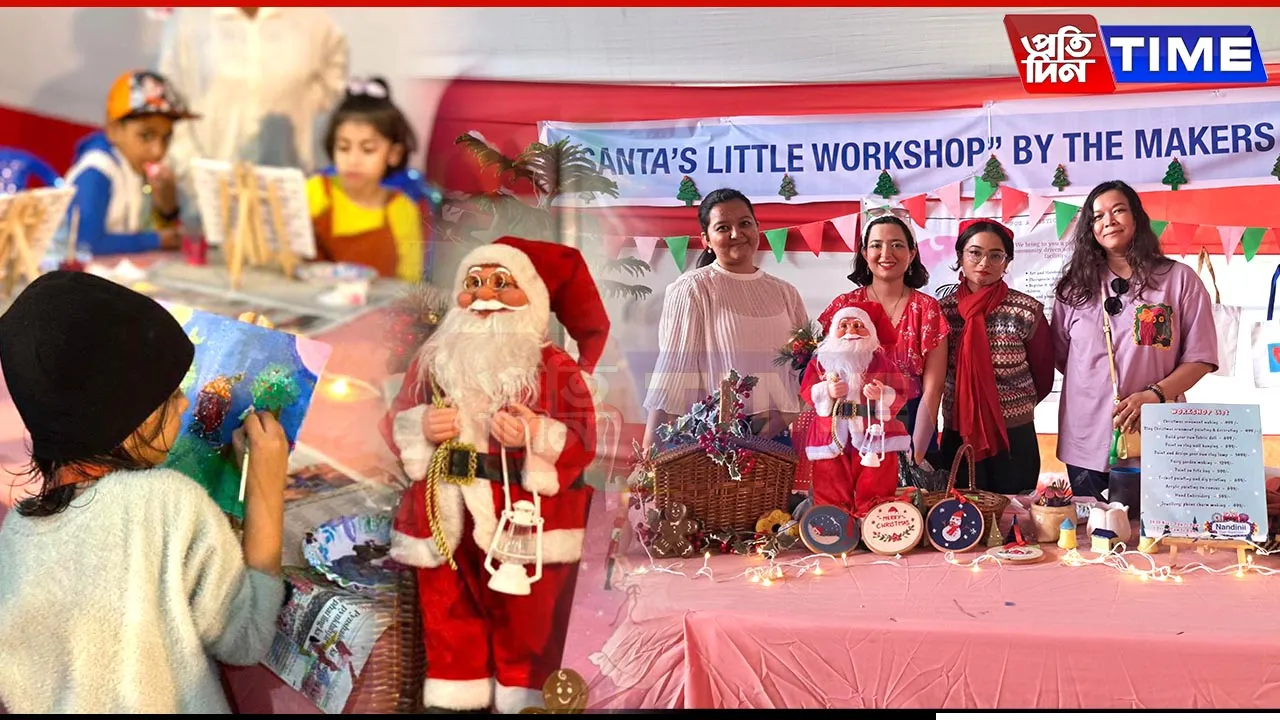 Santa’s Little Workshop: A Celebration of Creativity and Wellness at Nandinii Winter Wonderland