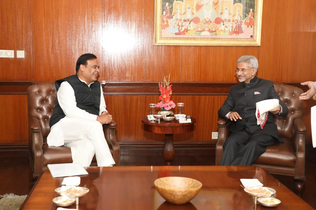 Himanta Biswa Sarma meets EAM Dr S Jaishankar