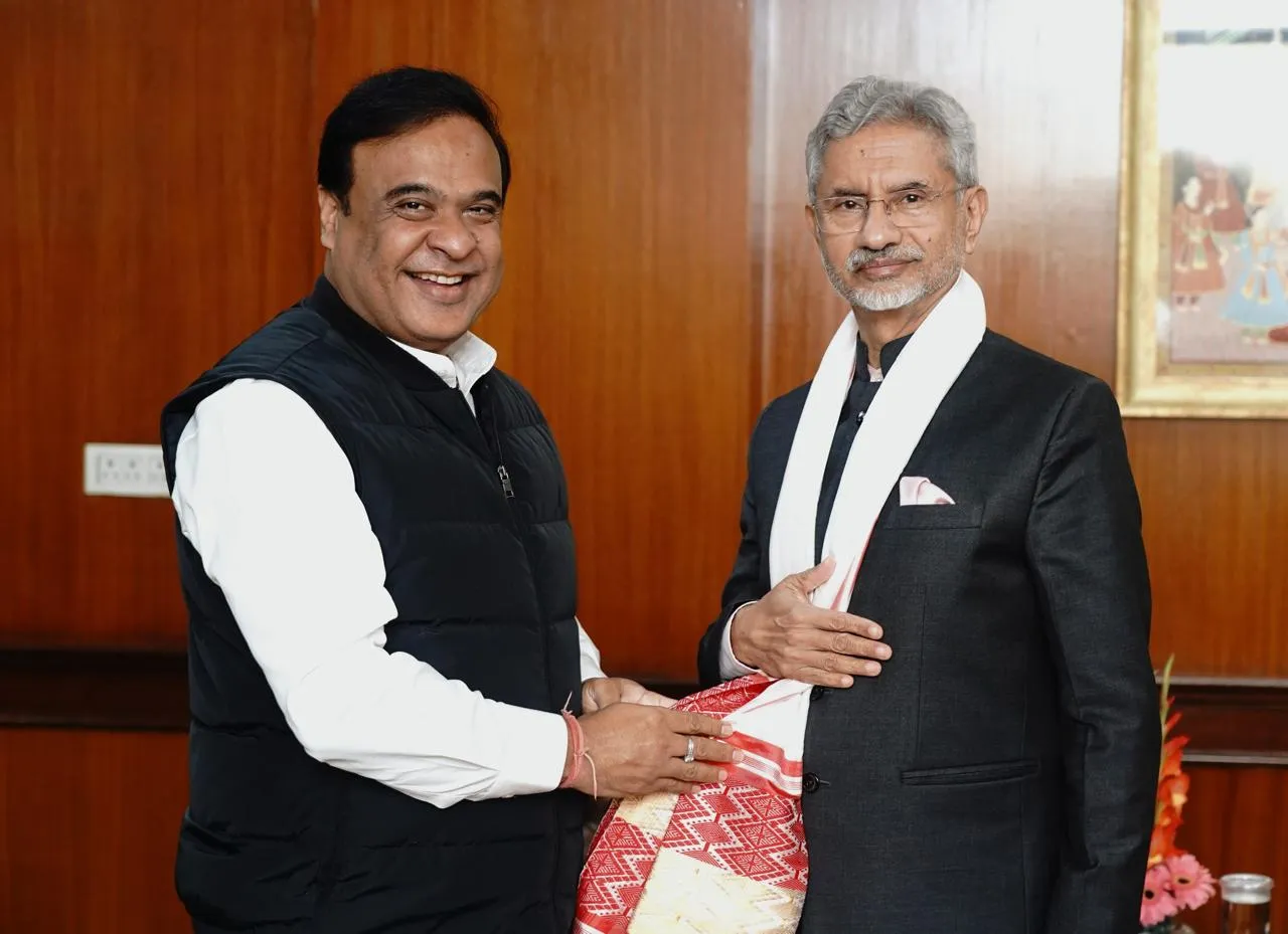 Himanta Biswa Sarma meets Dr S Jaishankar