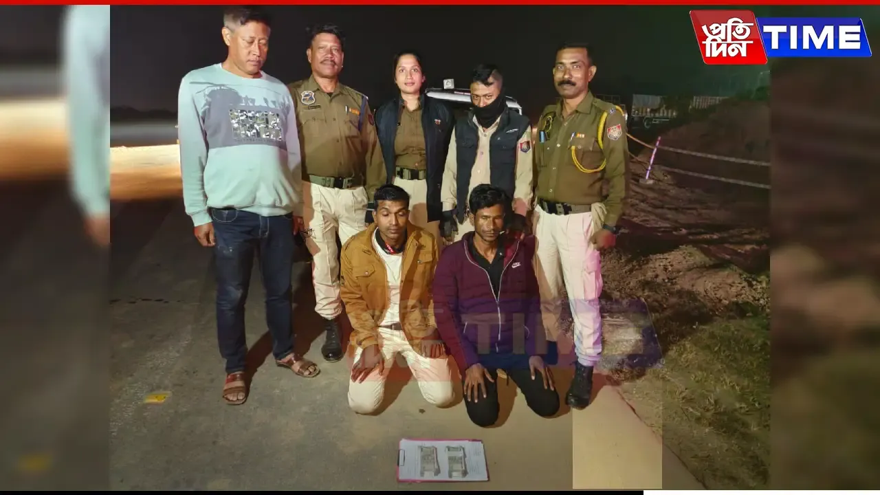 Cachar police nabbed two with fake notes