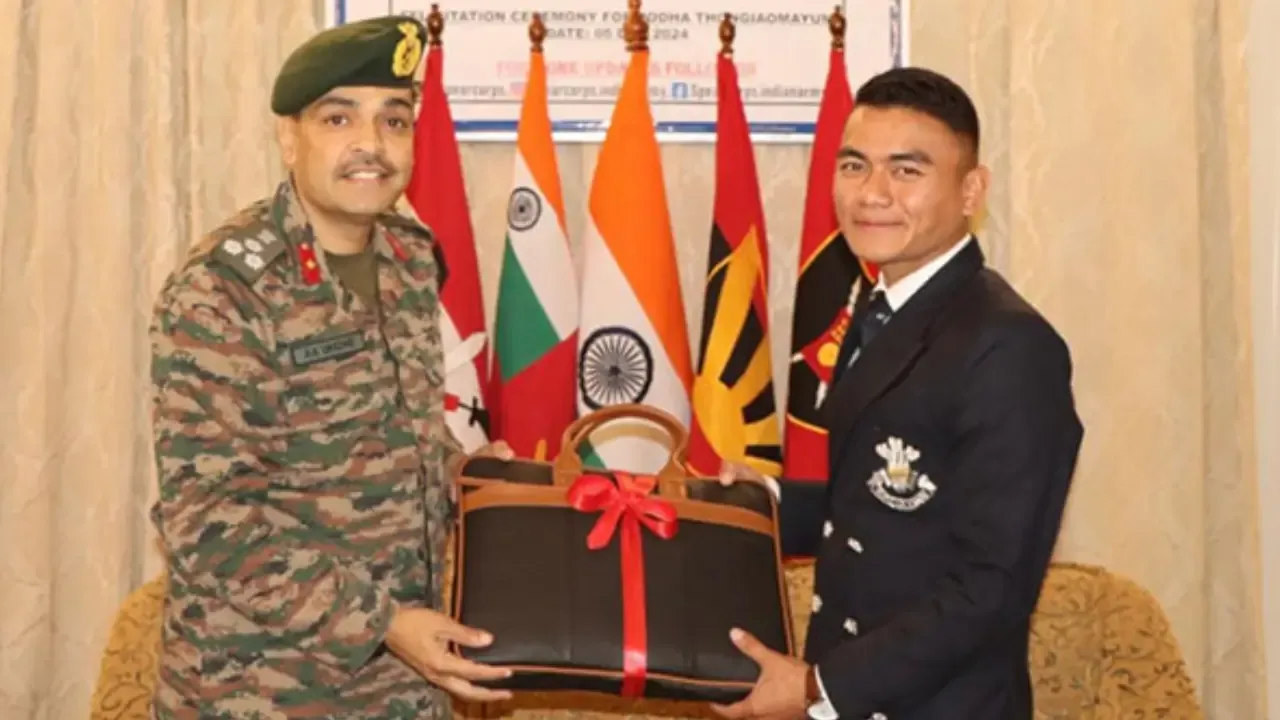 Indian Army Honours Manipuri Cadet For President's Medal Win At NDA