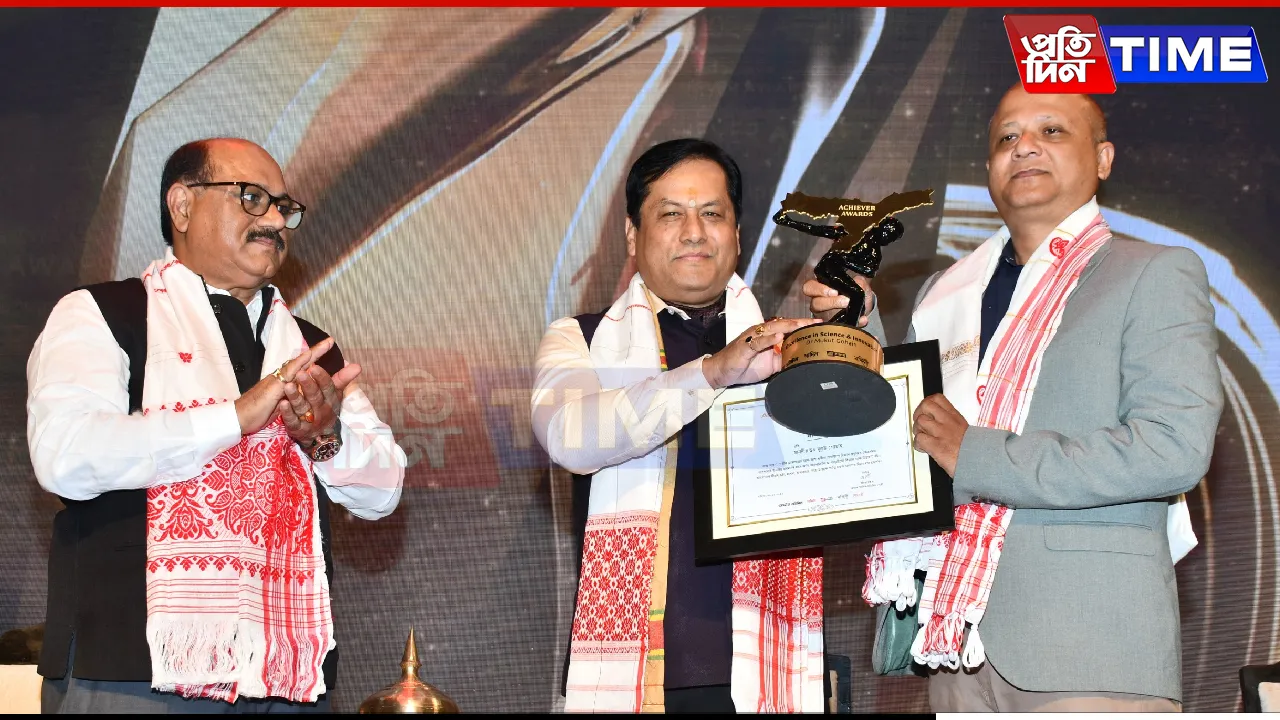 Achiever Awards Dr Mukut Gohain