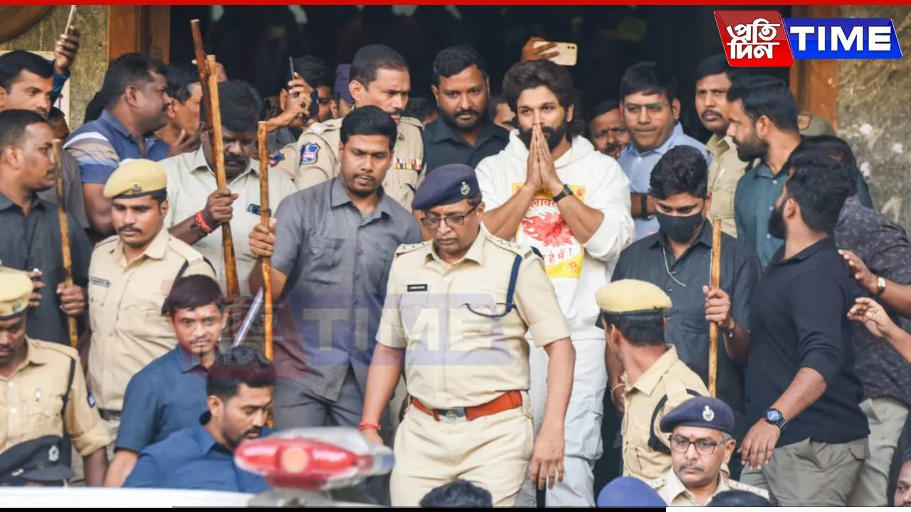 Actor Allu Arjun Remanded to 14-Day Custody Over Hyderabad Stampede