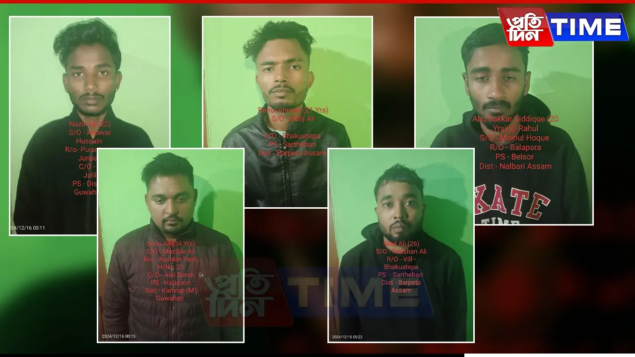 Burglary gang busted in Guwahati