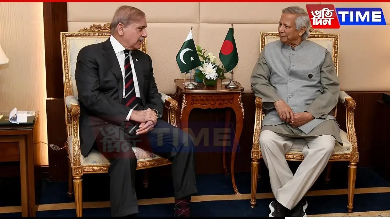 Yunus-Sharif Agree To Strengthen Relations In Cairo Meeting