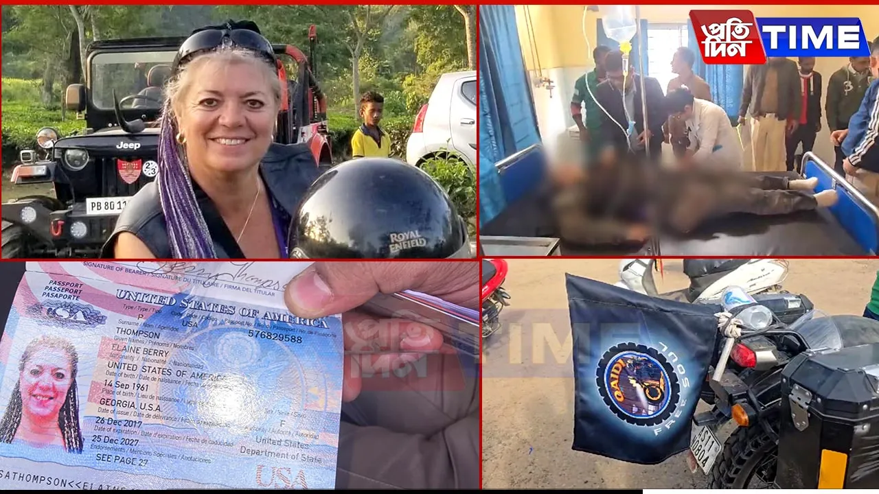Foreign Biker from USA Dies in Fatal Accident on Lumding-Silchar Highway