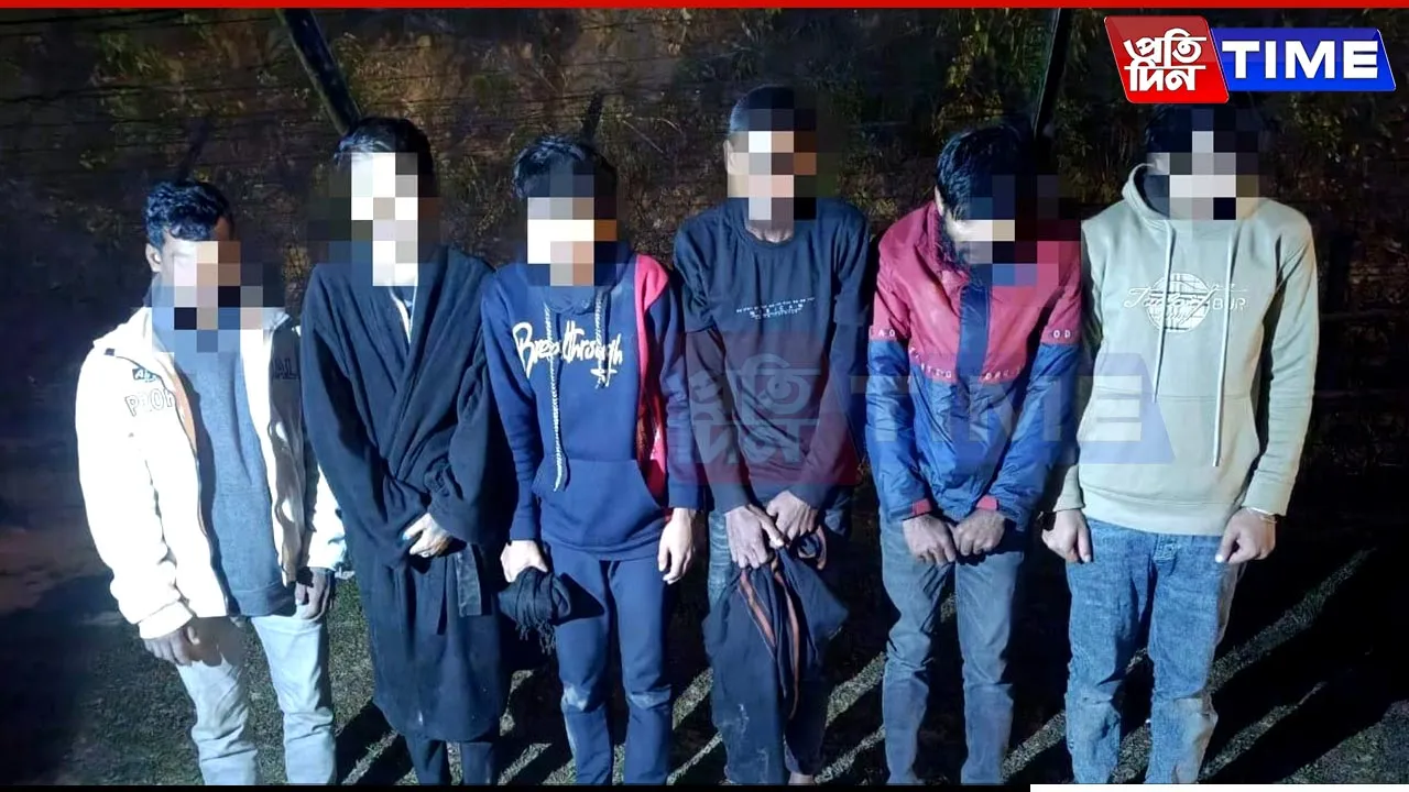 6 Bangladeshis Apprehended While Attempting to Enter Assam Illegally