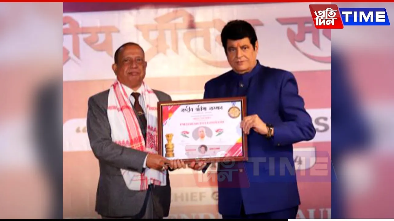 Former IPS Officer Phatikdutta Goswami Awarded National Pratibha Samman 2024