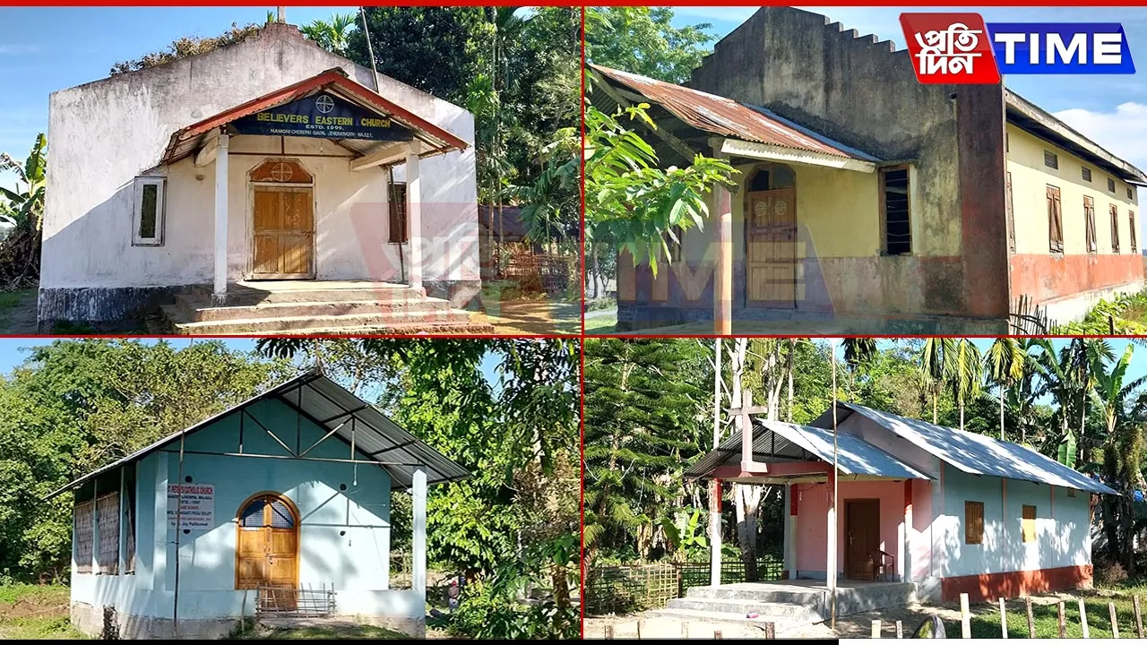 Churches in Majuli