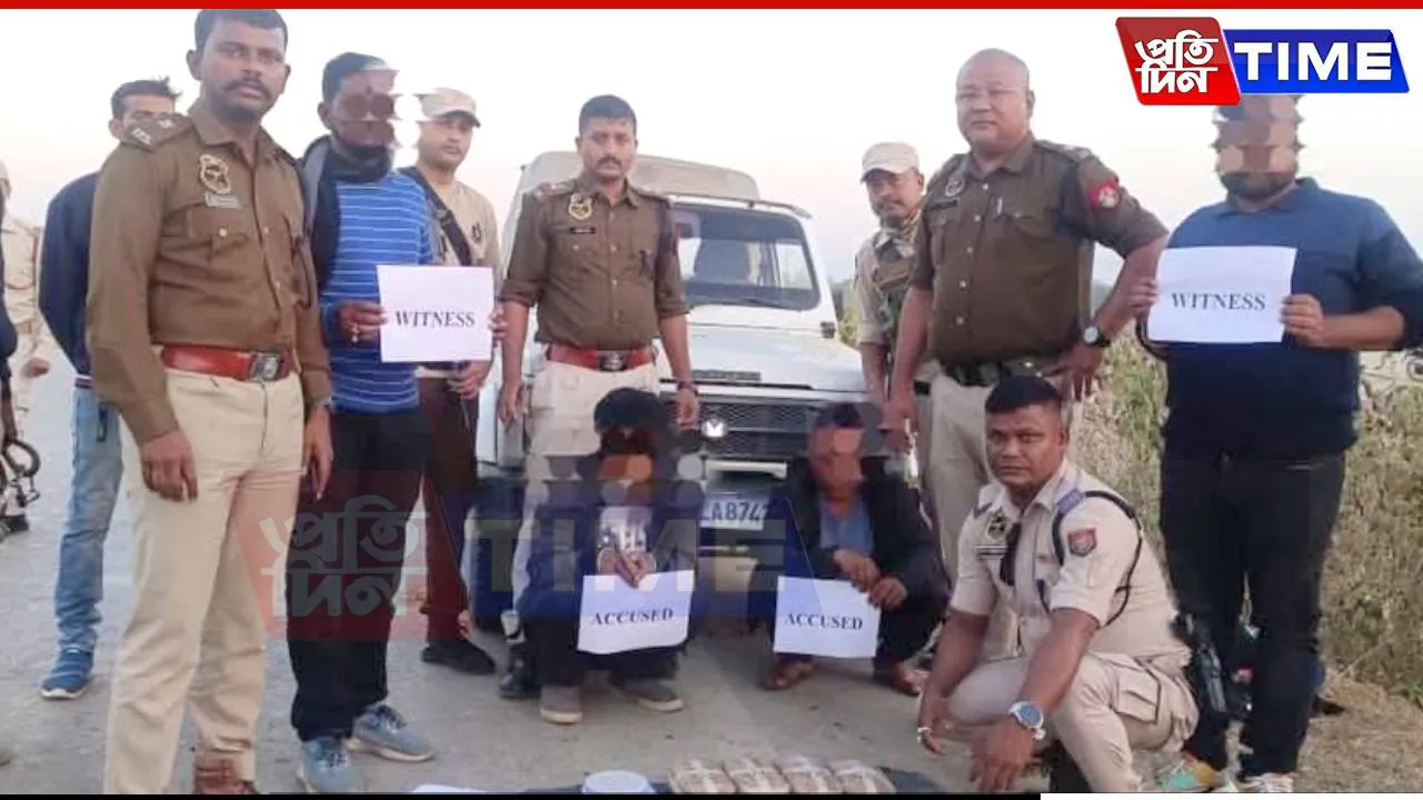 Assam Police Seize Large Cache of Narcotics, Arrests 3 in Separate Ops