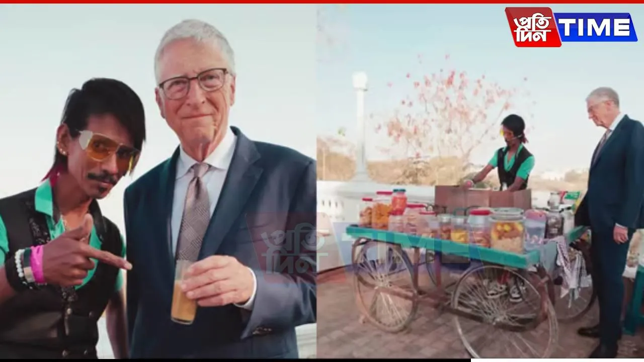 June: Bill Gates at Dolly Chai Wala