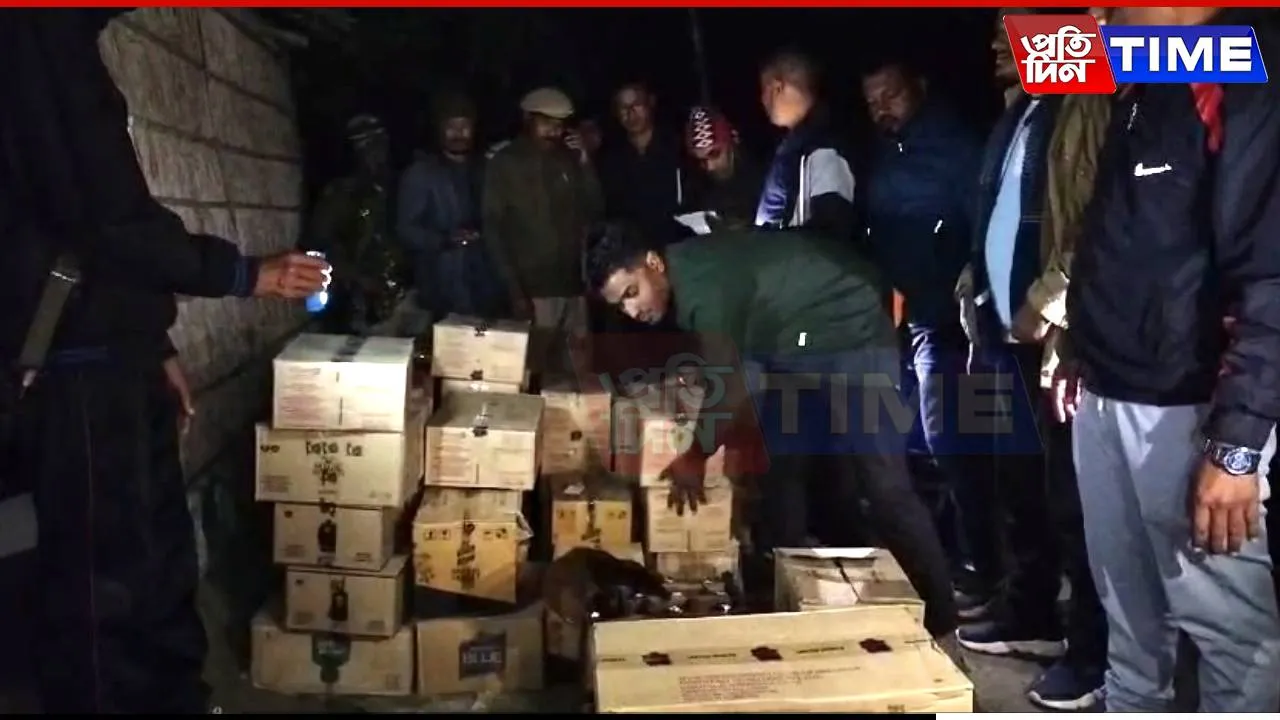 Assam Police Recover Stolen Liquor Worth Rs 3.14 Lakh in Kamrup