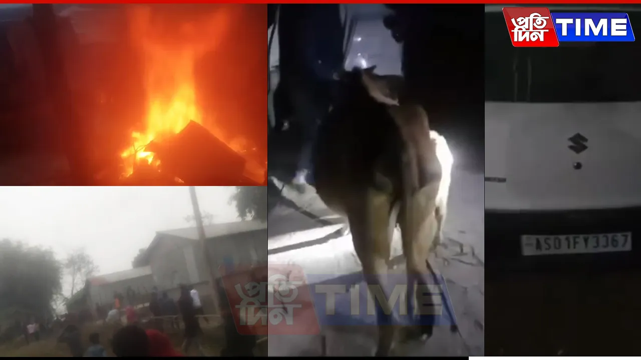 Assam: Violent Retaliation Over Alleged Cattle Theft Sparks Tension in Kokrajhar
