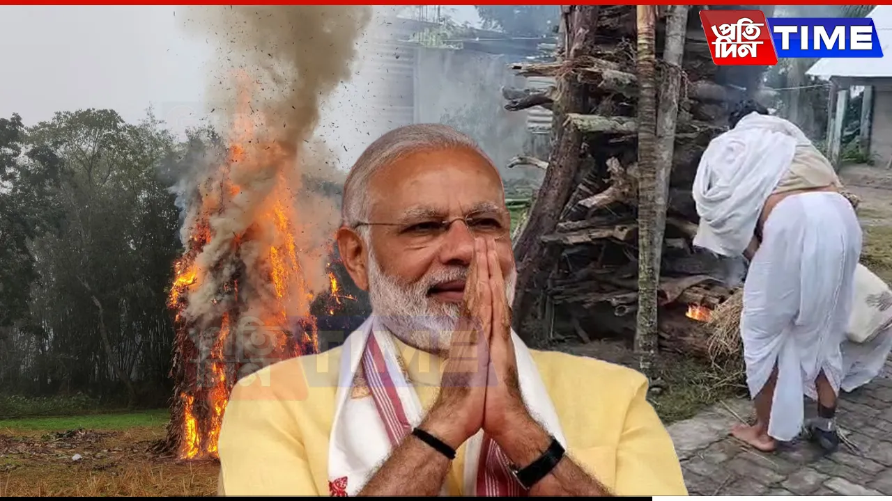 PM Modi Shares Magh Bihu Wishes in Assamese, Highlights Unity and Harvest