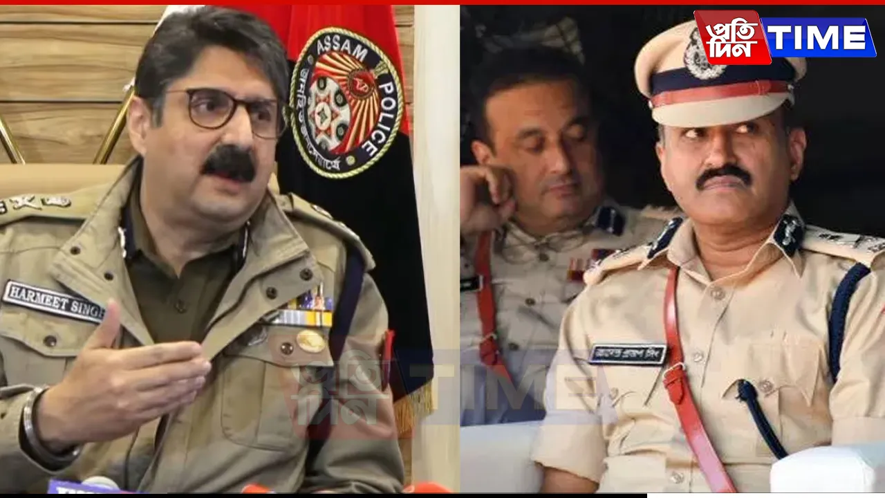 Assam DGP GP Singh Relieved for CRPF Tenure, Harmeet Singh to Assume Temporary DGP Role