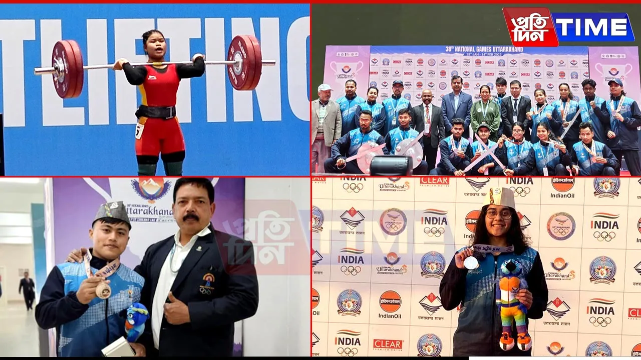 Assam Athletes Shine at 38th National Games with Multiple Medals
