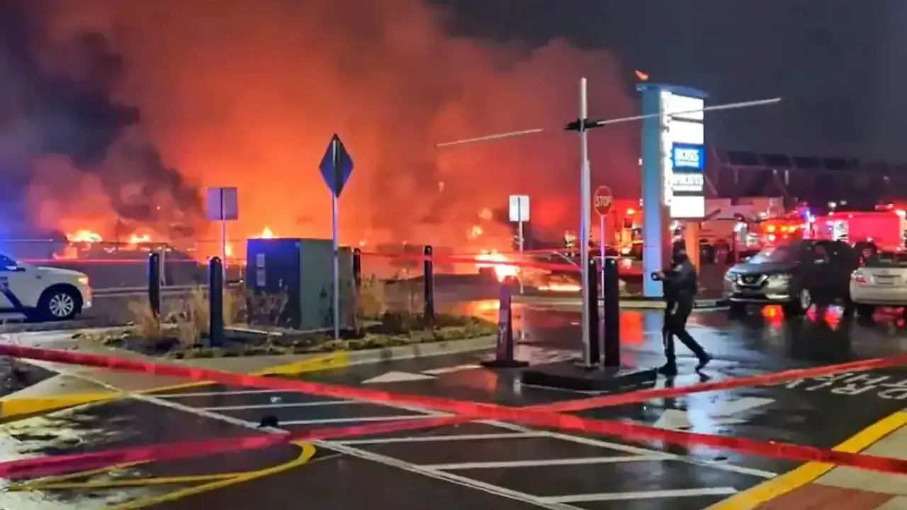 Plane Crashes On Road In Philadelphia, Multiple Casualties Feared