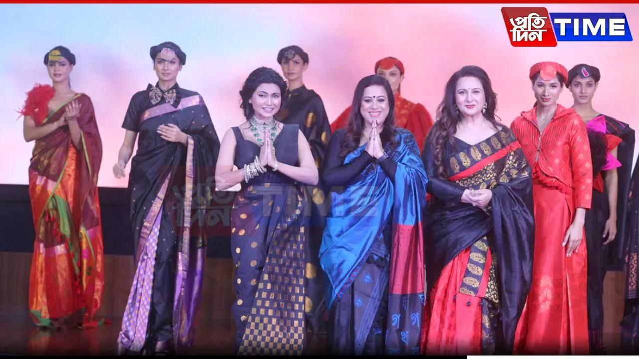 Sanjukta Dutta’s “Joonak – The Light of Moon” Dazzles at Bharat Tex 2025
