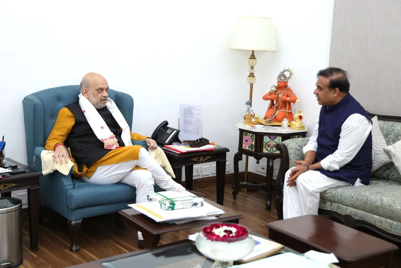 Assam CM and Amit Shah