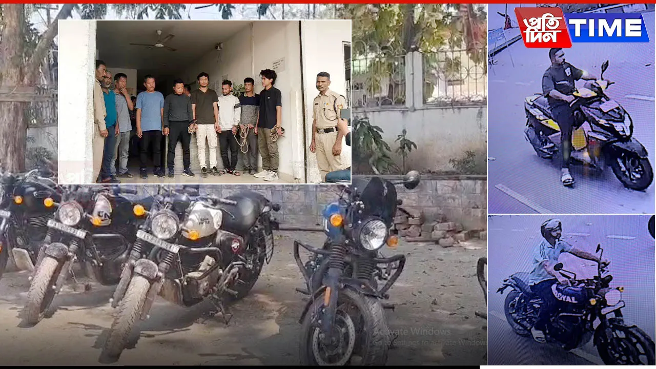 Vehicle Theft Kingpin Brought to Guwahati After Arrest in Goalpara