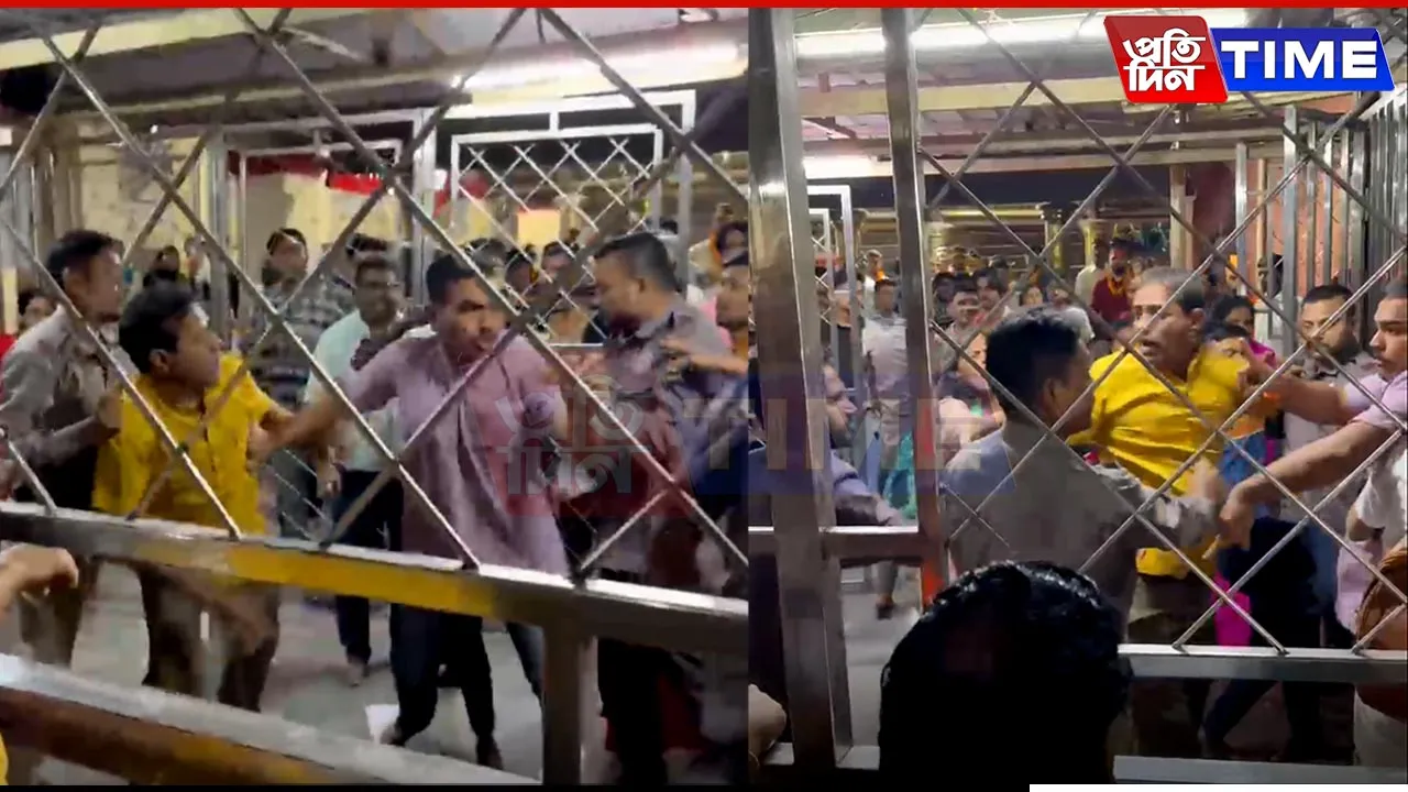 Clash Erupts Between Devotees & Security Personnel at Kamakhya Temple