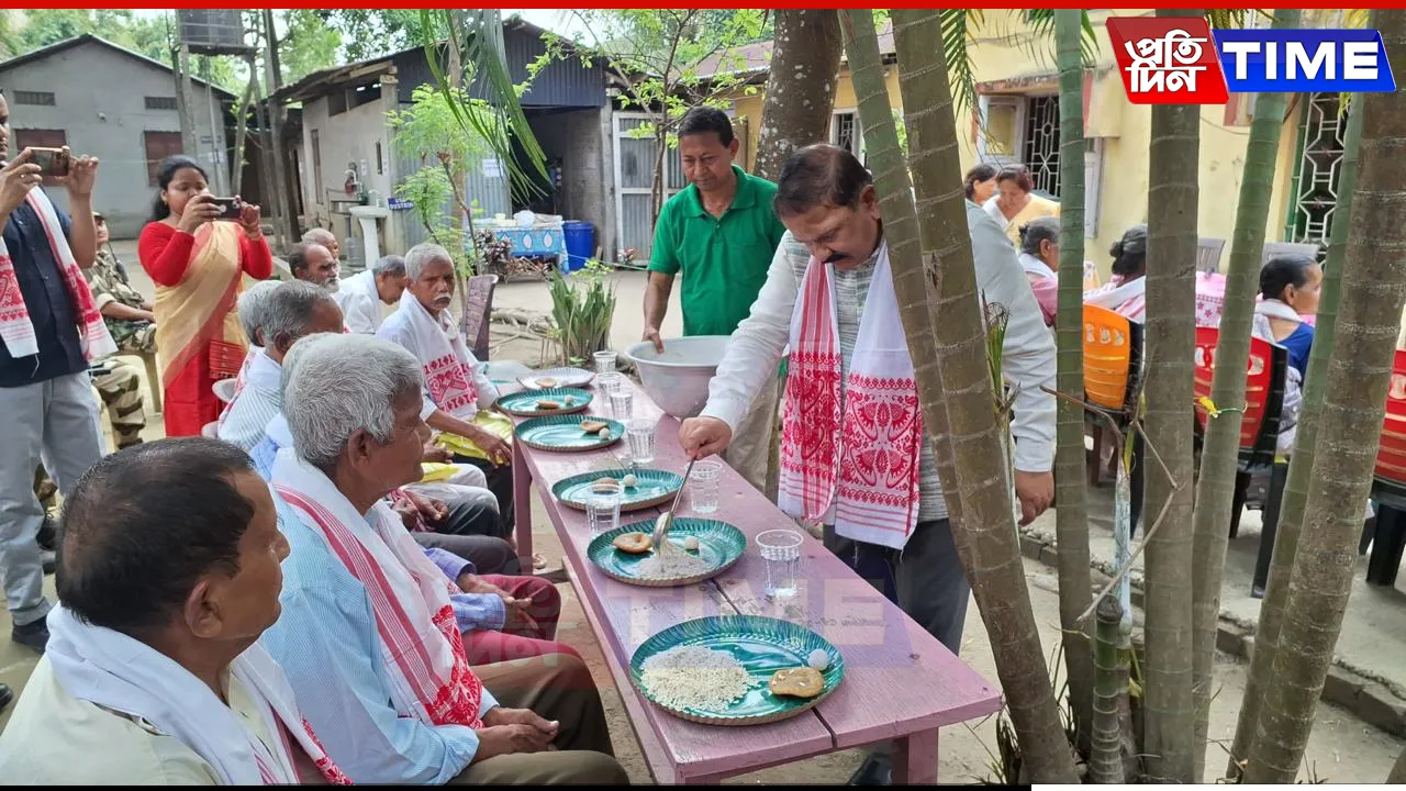 Bongaigaon Refinery Celebrates Bihu with Senior Citizens of Abhayapuri Old Age Home
